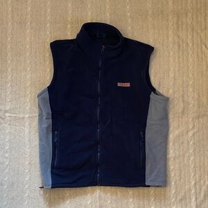 Vineyard Vines Deep Blue Fleece Vest